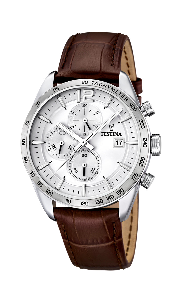 FESTINA H. STÅL CHRONO REM