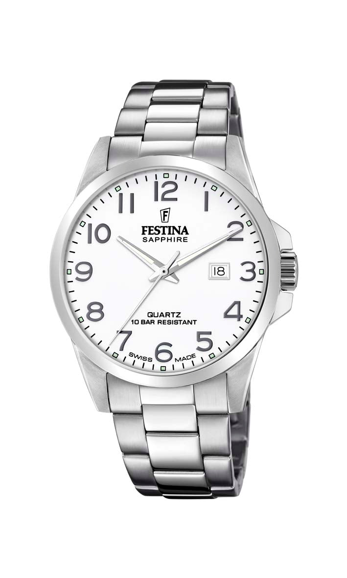 FESTINA SWISS MADE CLASSIC STEEL
