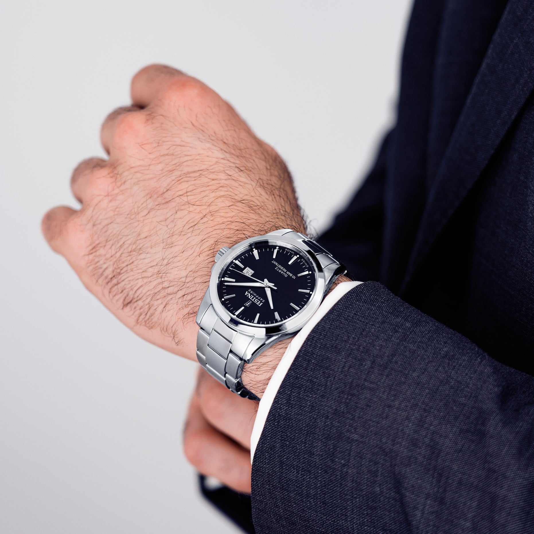 FESTINA SWISS MADE CLASSIC STEEL