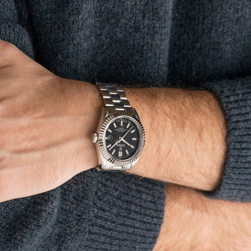 FESTINA SWISS MADE CLASSIC STEEL