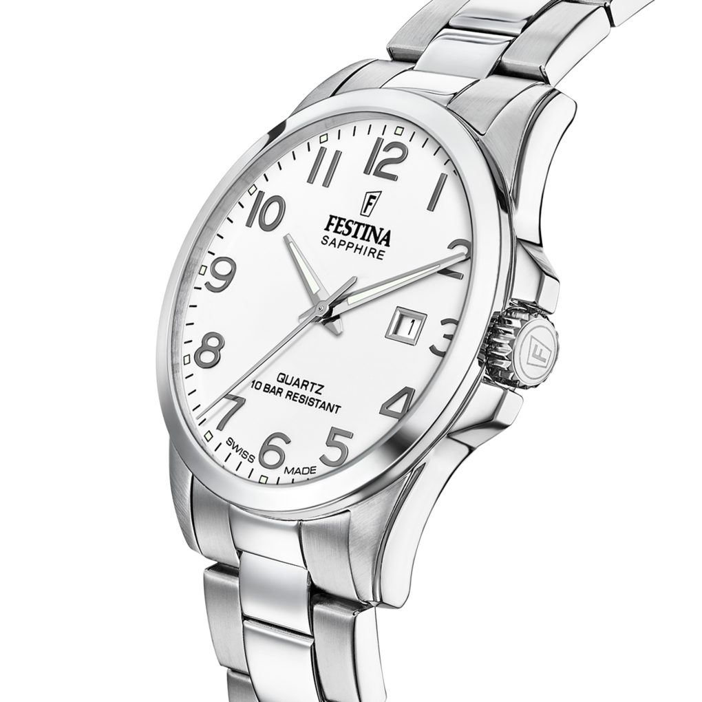 FESTINA SWISS MADE CLASSIC STEEL