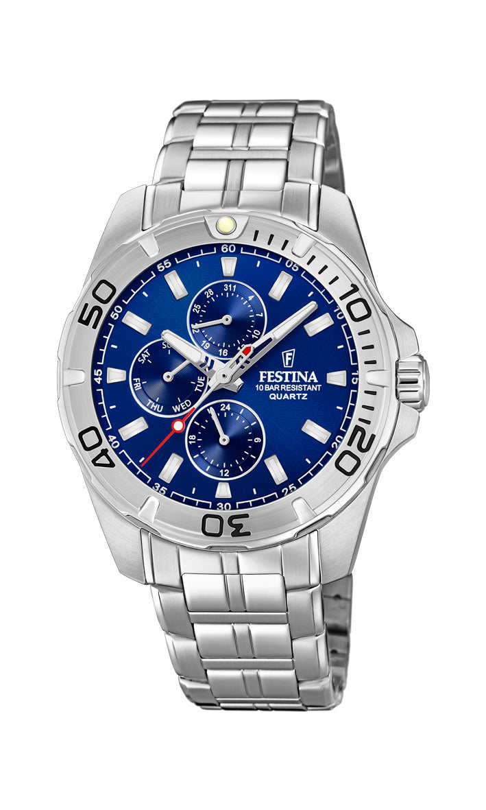FESTINA H. STÅL MULTIFUNKTION