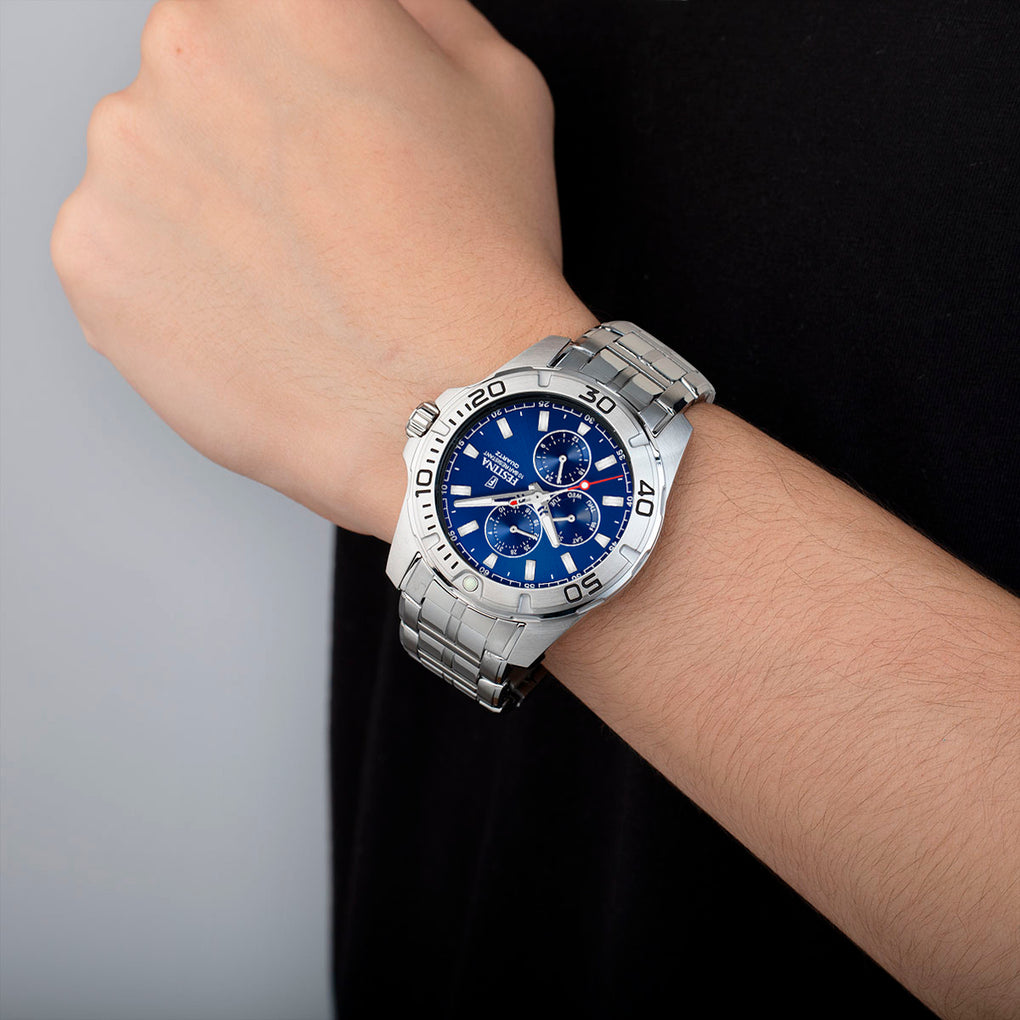 FESTINA H. STÅL MULTIFUNKTION