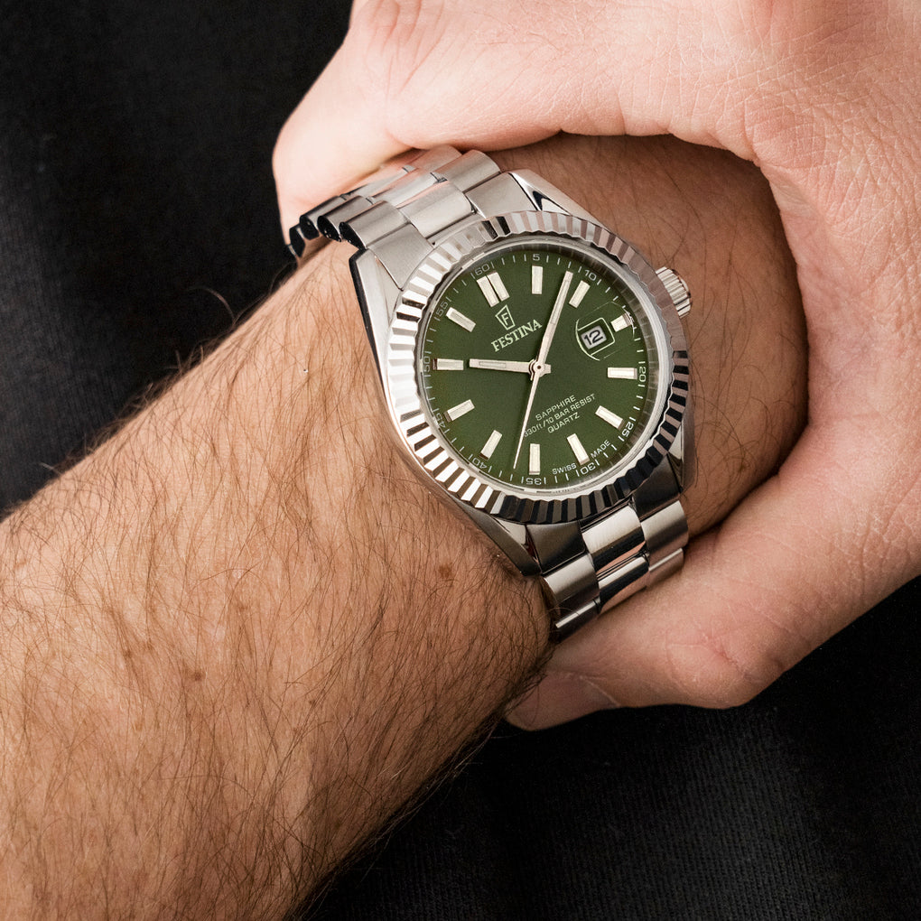 FESTINA SWISS MADE CLASSIC STEEL